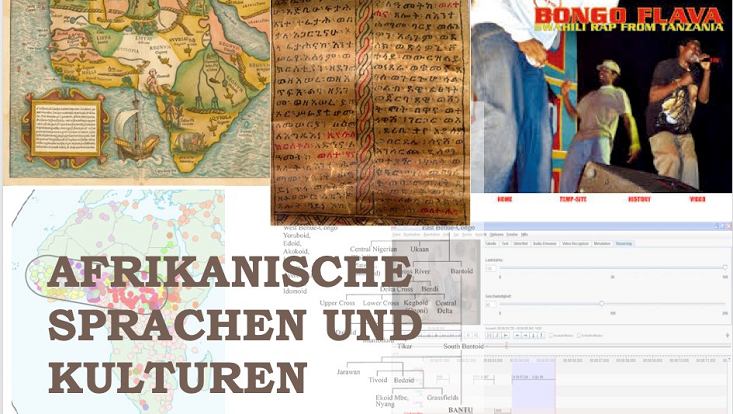Collage mit Informationen über den Studiengang